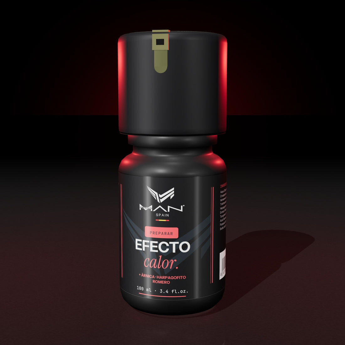 Gel efecto calor