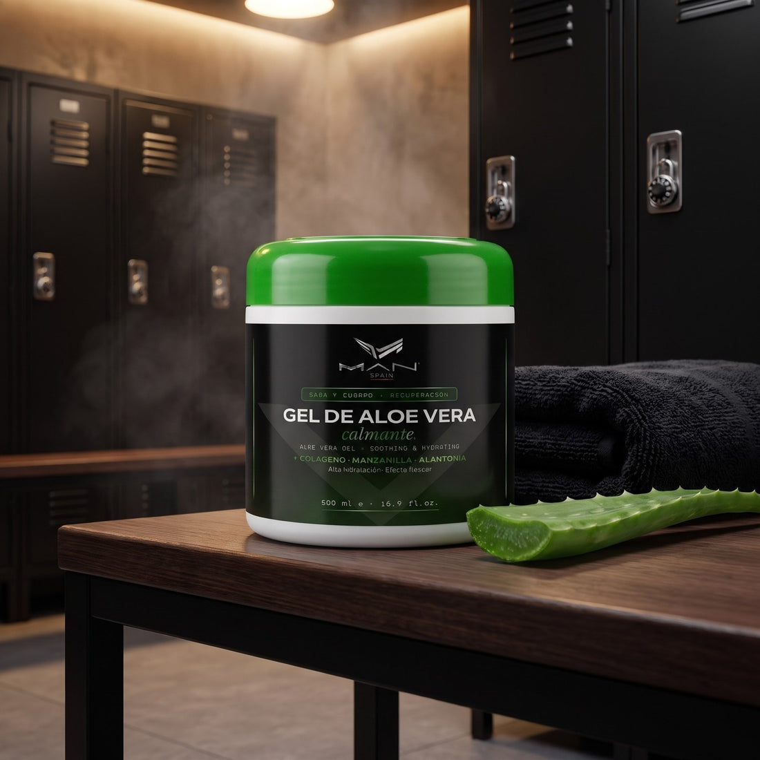Gel de aloe vera calmante