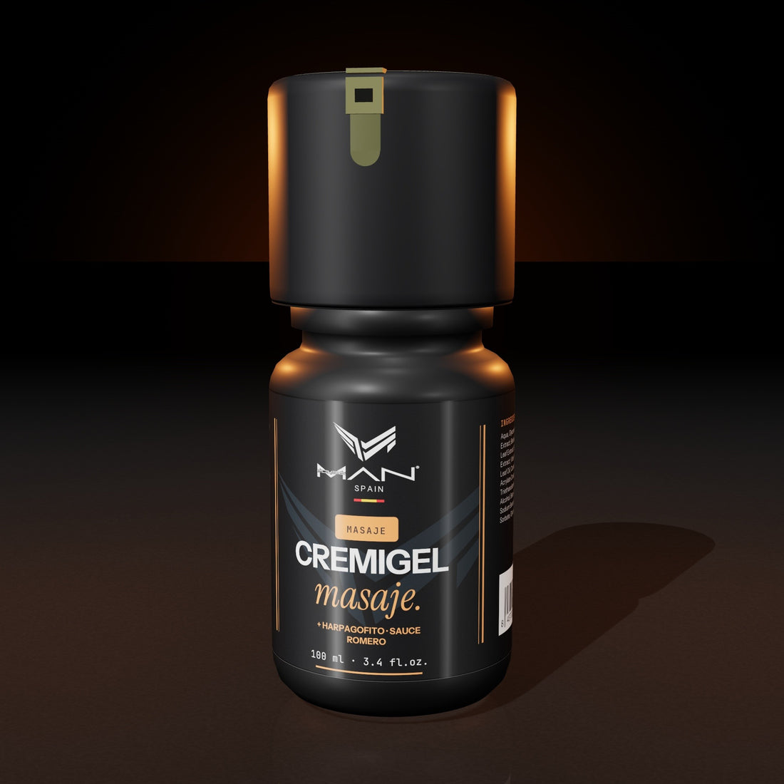 Cremigel de masaje muscular