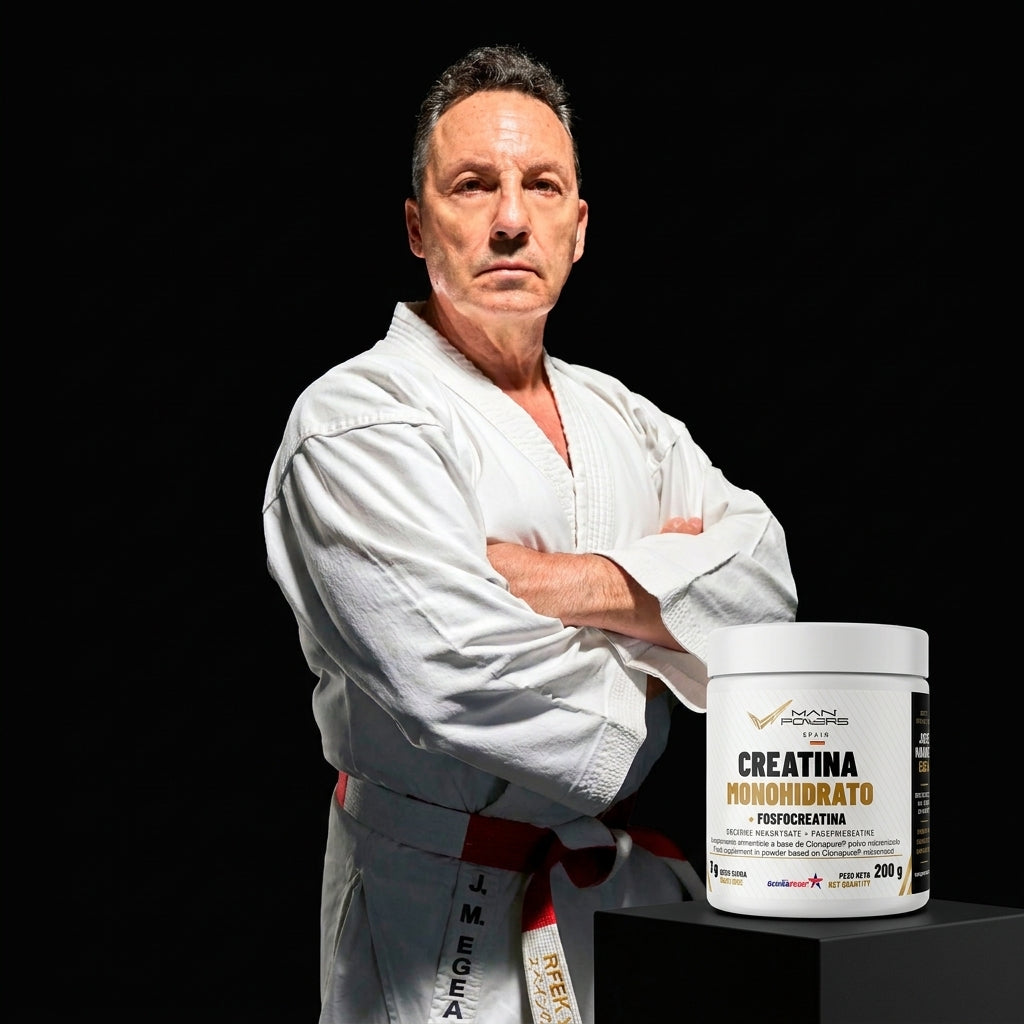 José Manuel Egea, embajador de la Creatina MAN Powers