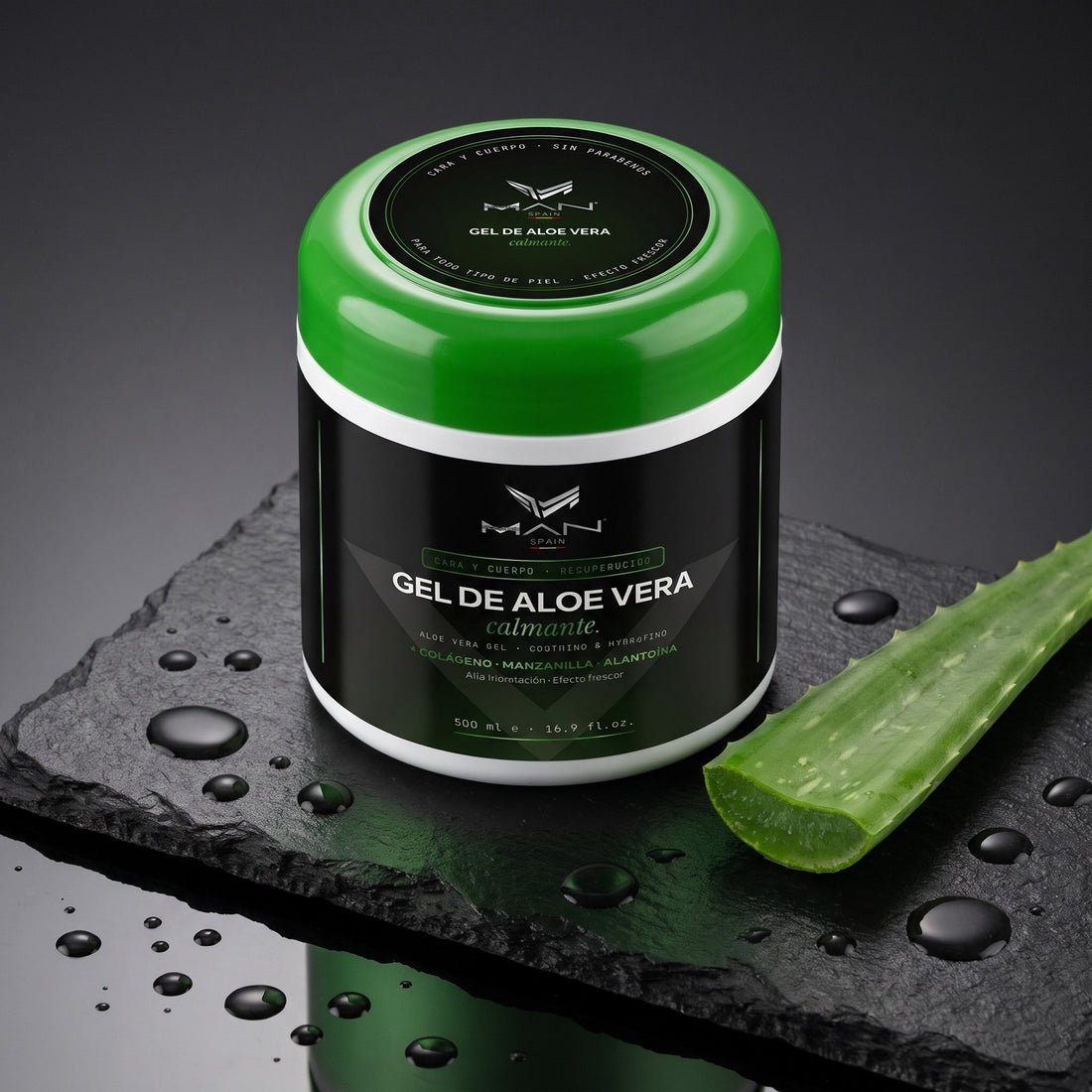 Gel de aloe vera calmante