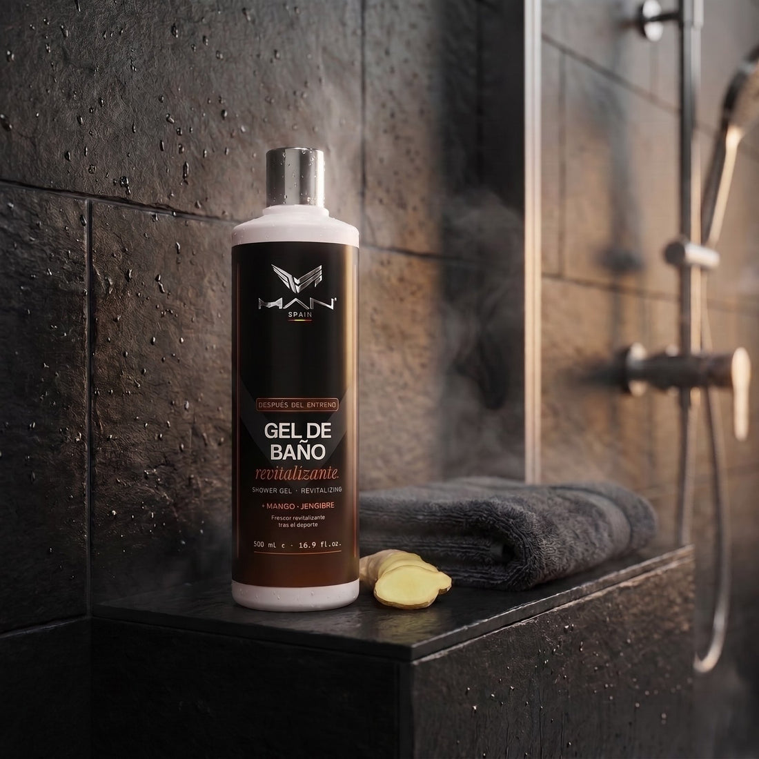 Gel de baño revitalizante